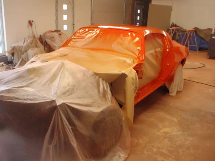 Chevrolet Camaro 1976 – fotografie 14 z renovace karoserie a laku