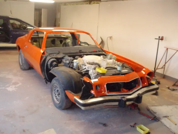 Chevrolet Camaro 1976 – fotografie 19 z renovace karoserie a laku