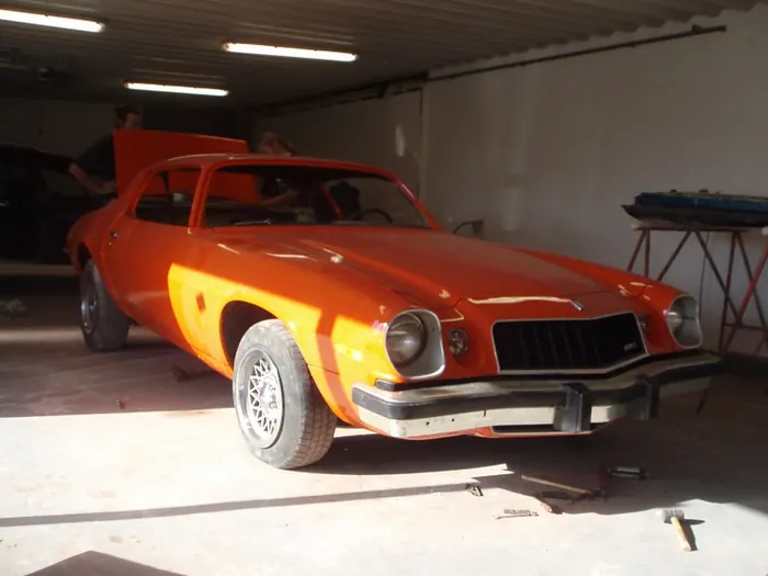 Chevrolet Camaro 1976 – fotografie 23 z renovace karoserie a laku