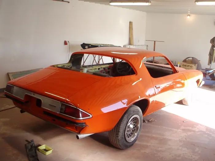 Chevrolet Camaro 1976 – fotografie 24 z renovace karoserie a laku