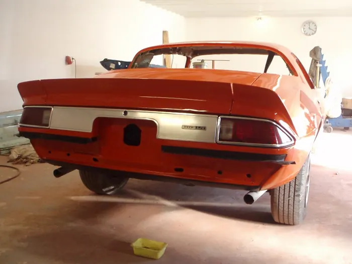 Chevrolet Camaro 1976 – fotografie 25 z renovace karoserie a laku